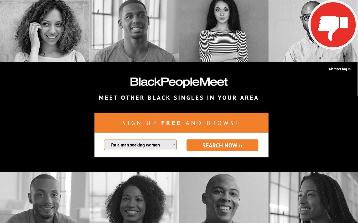 Review BlackPeopleMeet.com scam experience