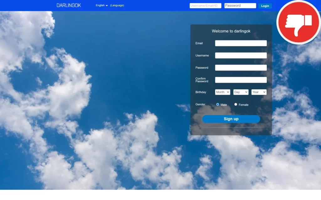 Review DarlingOk.com scam experience