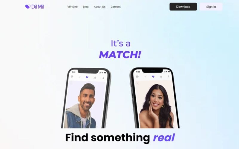 Review DilMil.co landing page