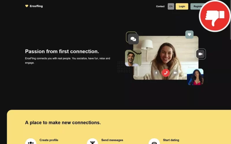 Review ErosFling.com scam experience