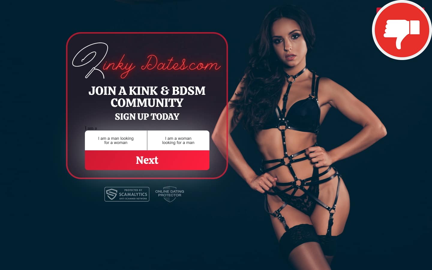 Review Kinky-Dates.com scam experience