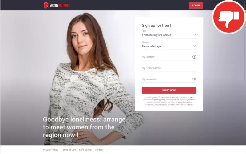 Review VoisinsSolitaires.com scam experience