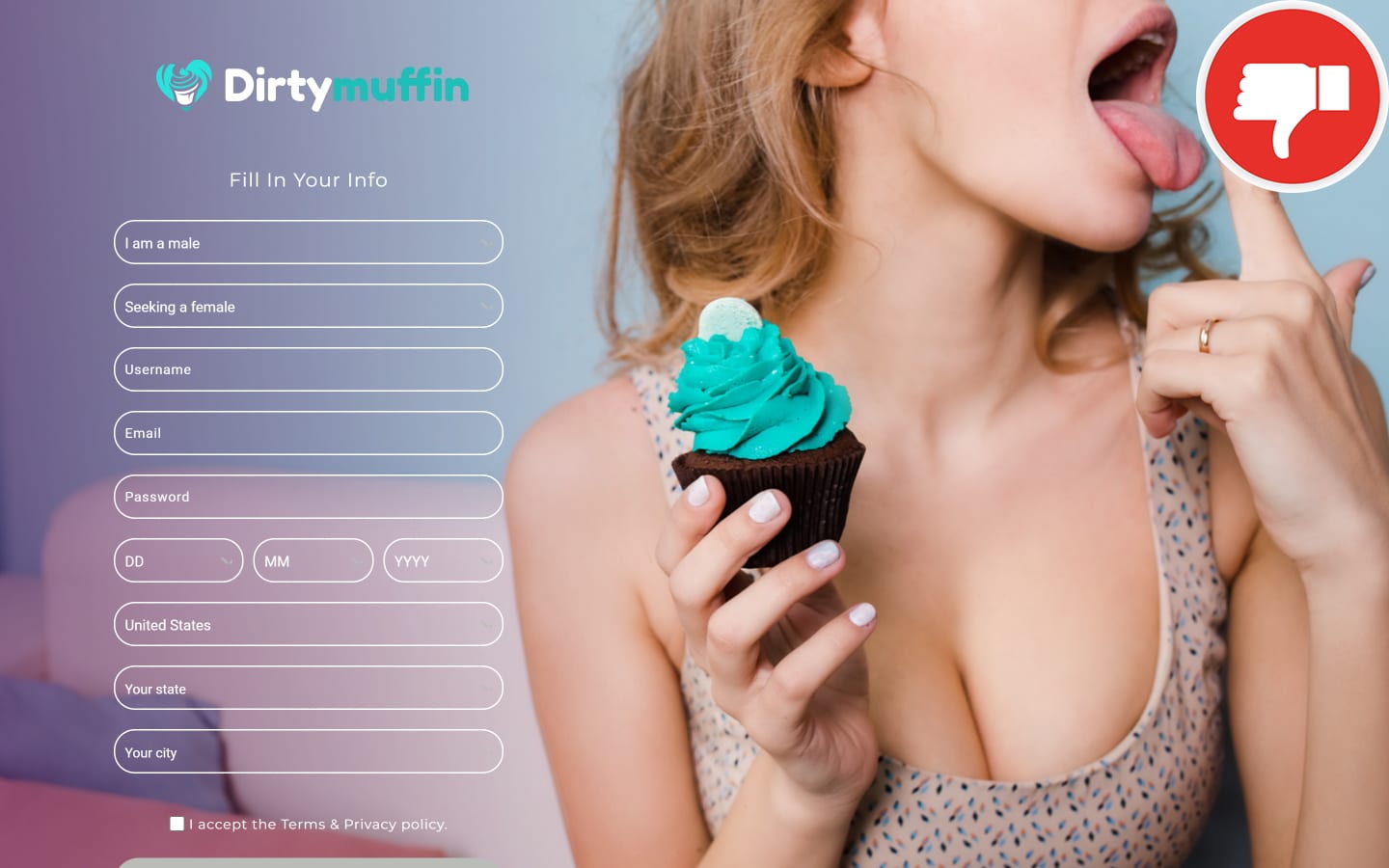 Review DirtyMuffin.net scam experience
