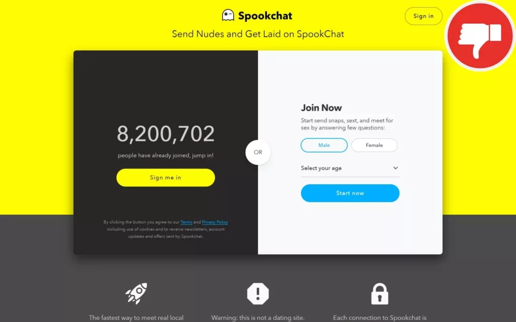 Review SpookChat.com scam experience