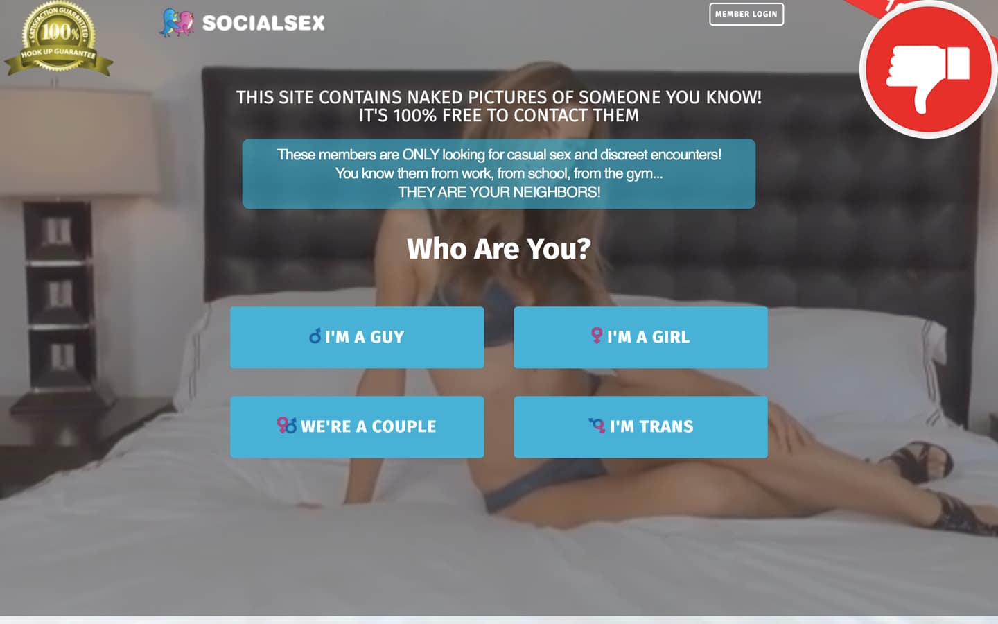 Review SocialSex.com scam experience