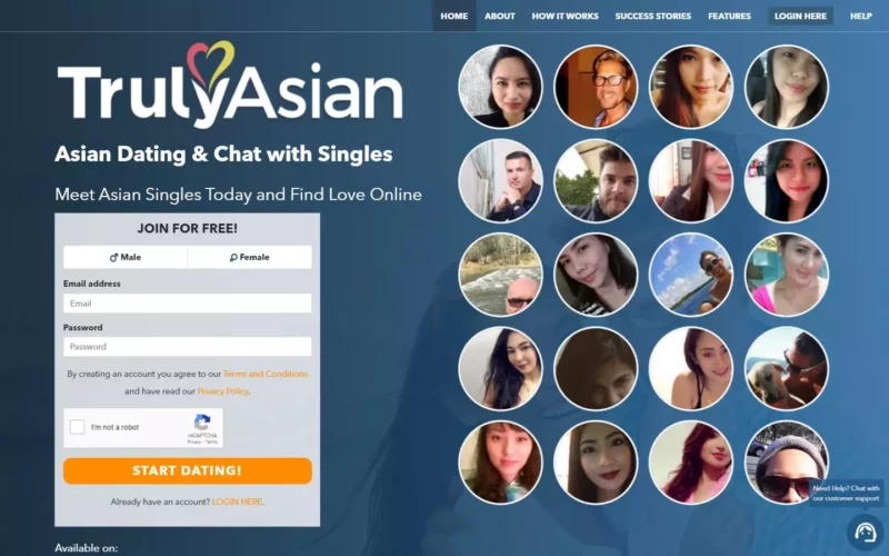 Review TrulyAsian.com landing page