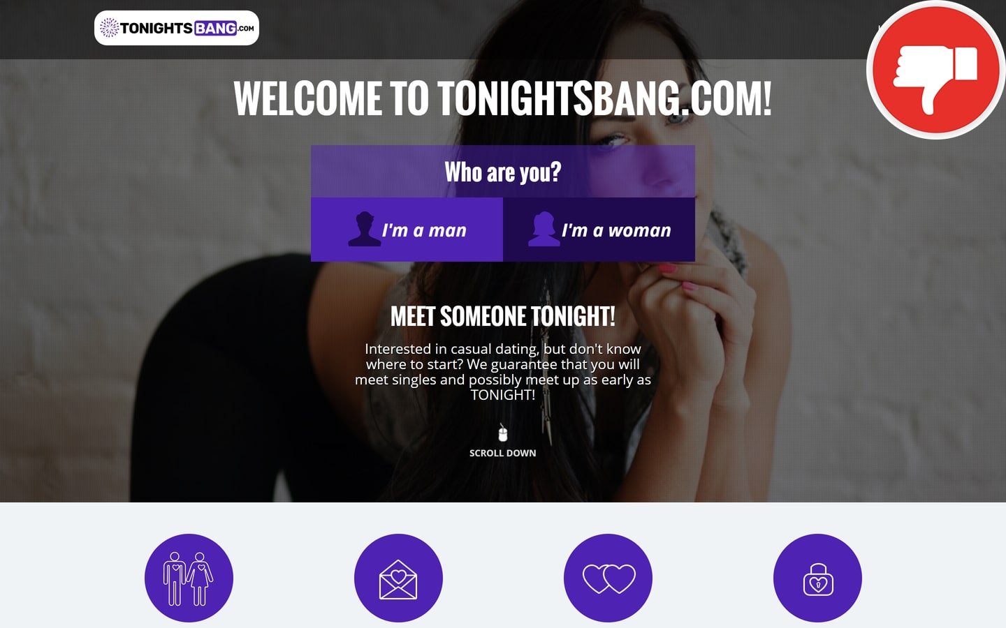 Review TonightsBang.com scam experience