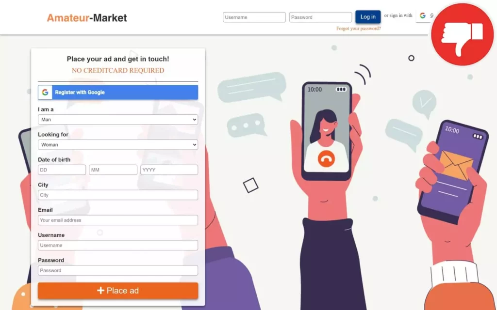 Review Amateur-Market.com scam experience