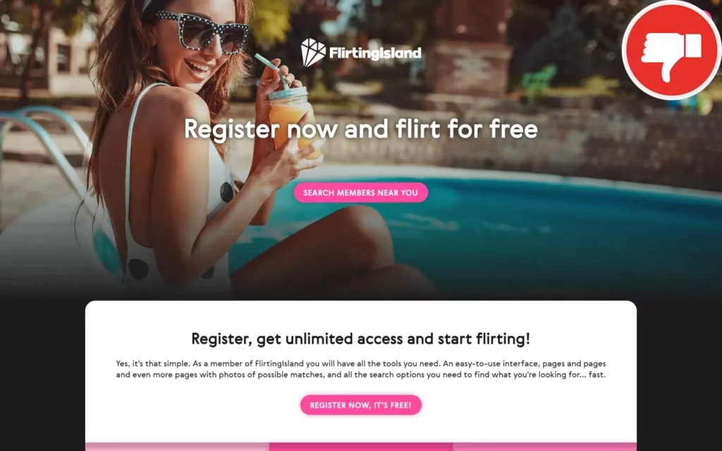 Review FlirtingIsland.com scam experience