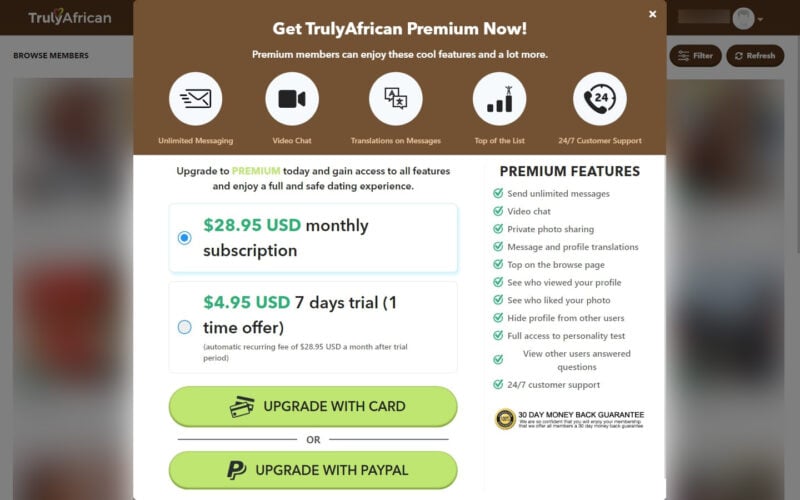 Review TrulyAfrican.com costs