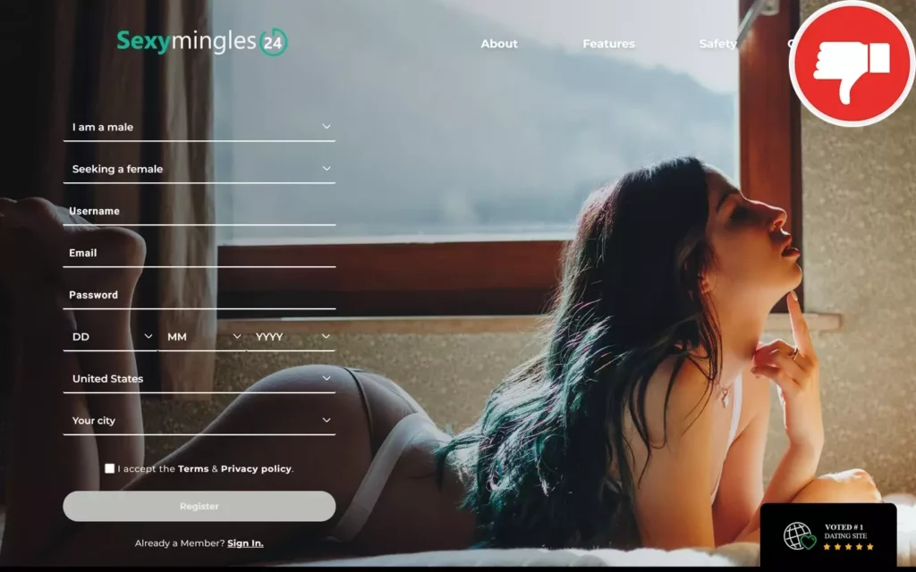 Review SexyMingles24.com scam experience