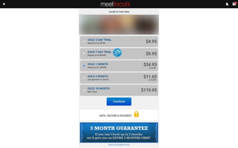 Review MeetLocals.com costs