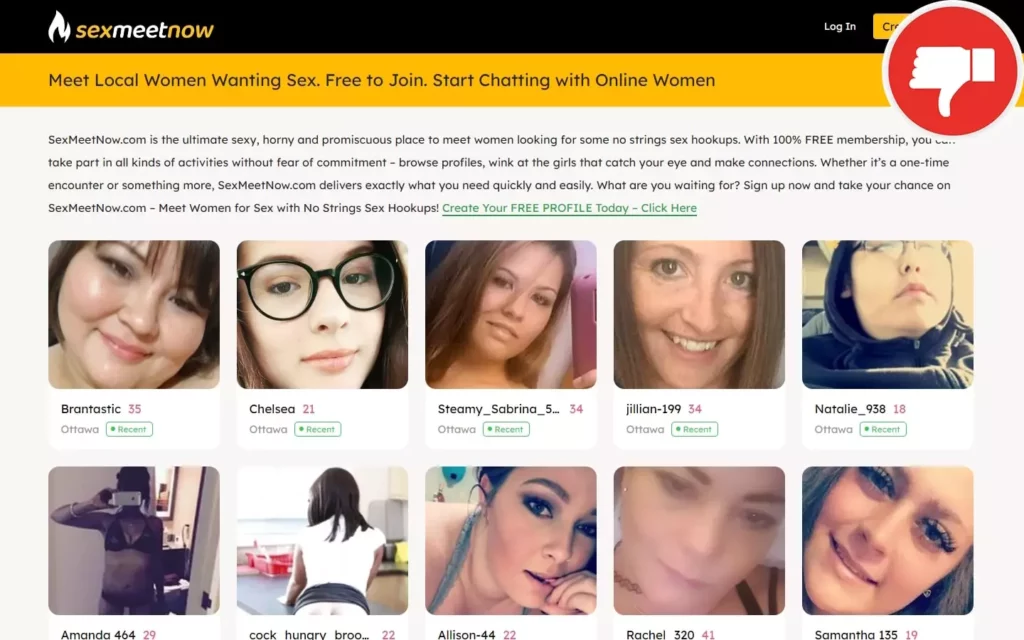 Review SexMeetNow.com scam experience