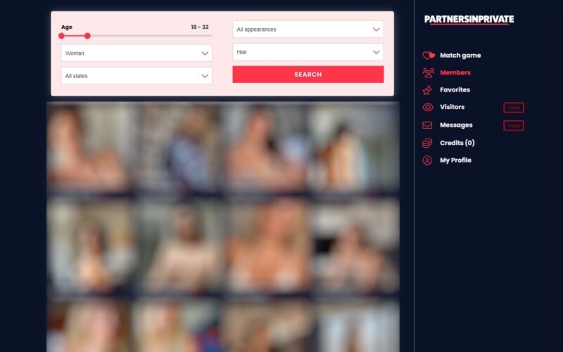 Review PartnersInPrivate.com members area