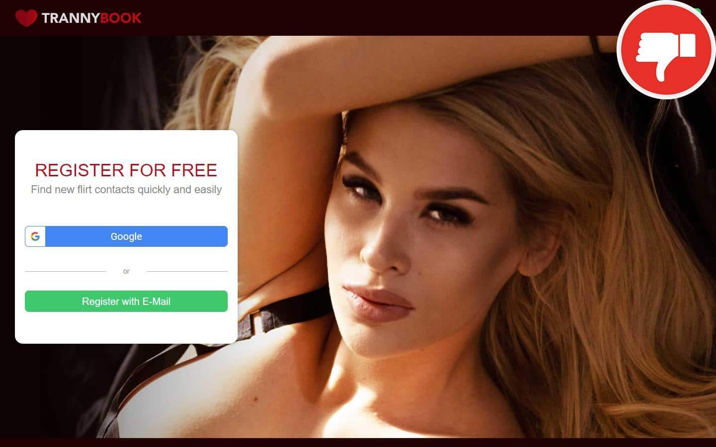 Review TrannyBook.com scam experience