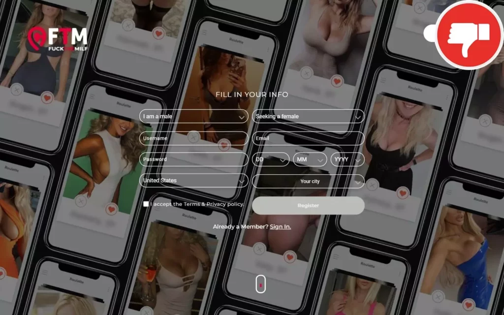Review FuckTheMilf.com scam experience