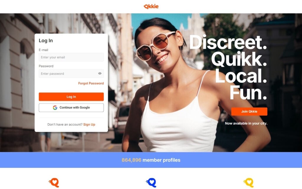 Review Okkie.com landing page