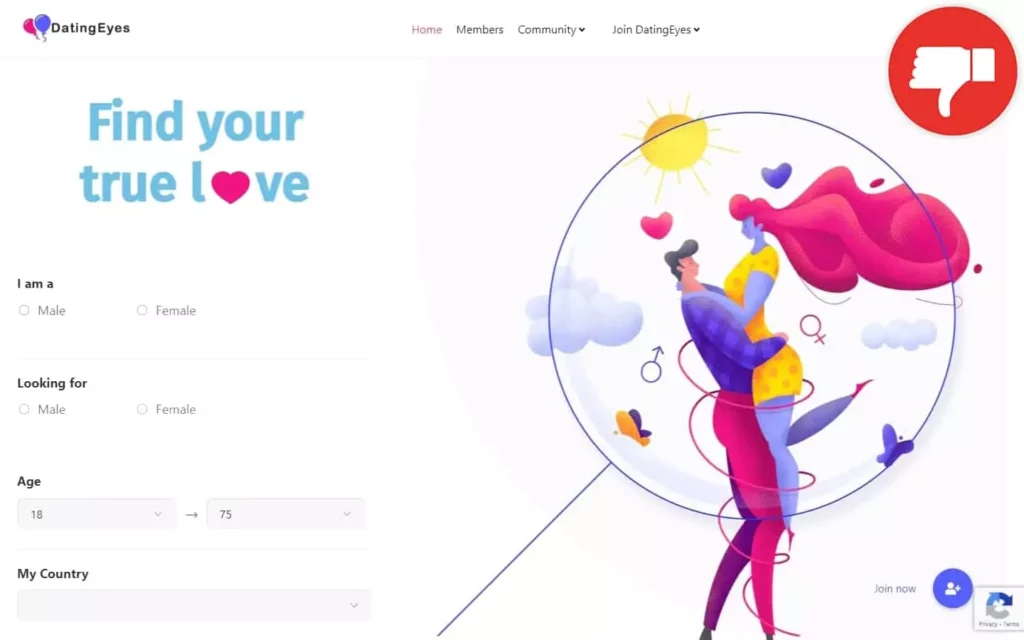 Review DatingEyes.com scam experience