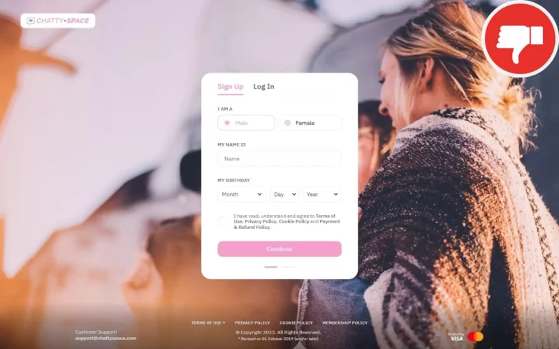 Review ChattySpace.com scam experience