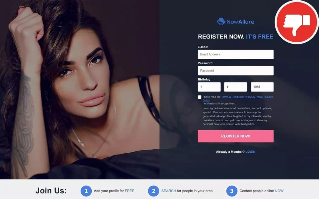 Review NowAllure.com scam experience