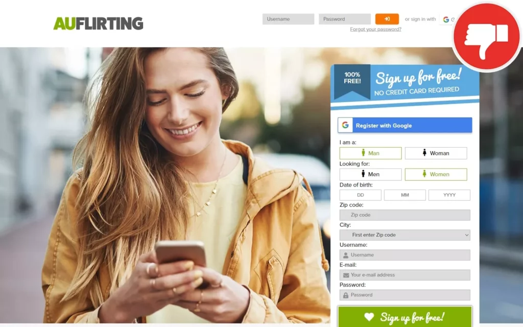 Review AUFlirting.com scam experience