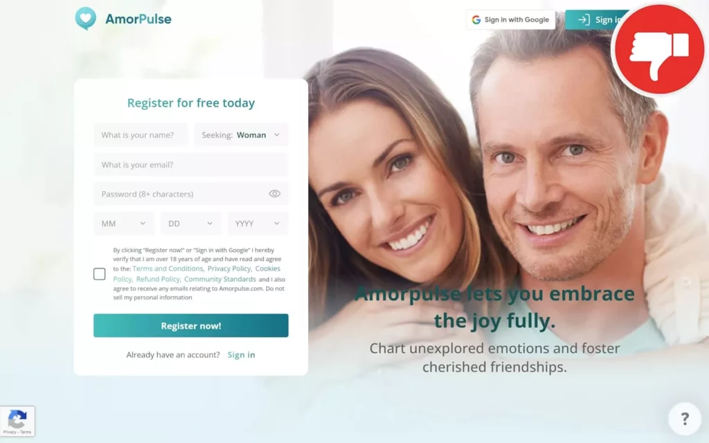 Review AmorPulse.com scam experience