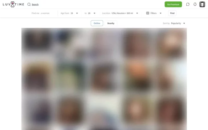 Review LuvTime.com member area