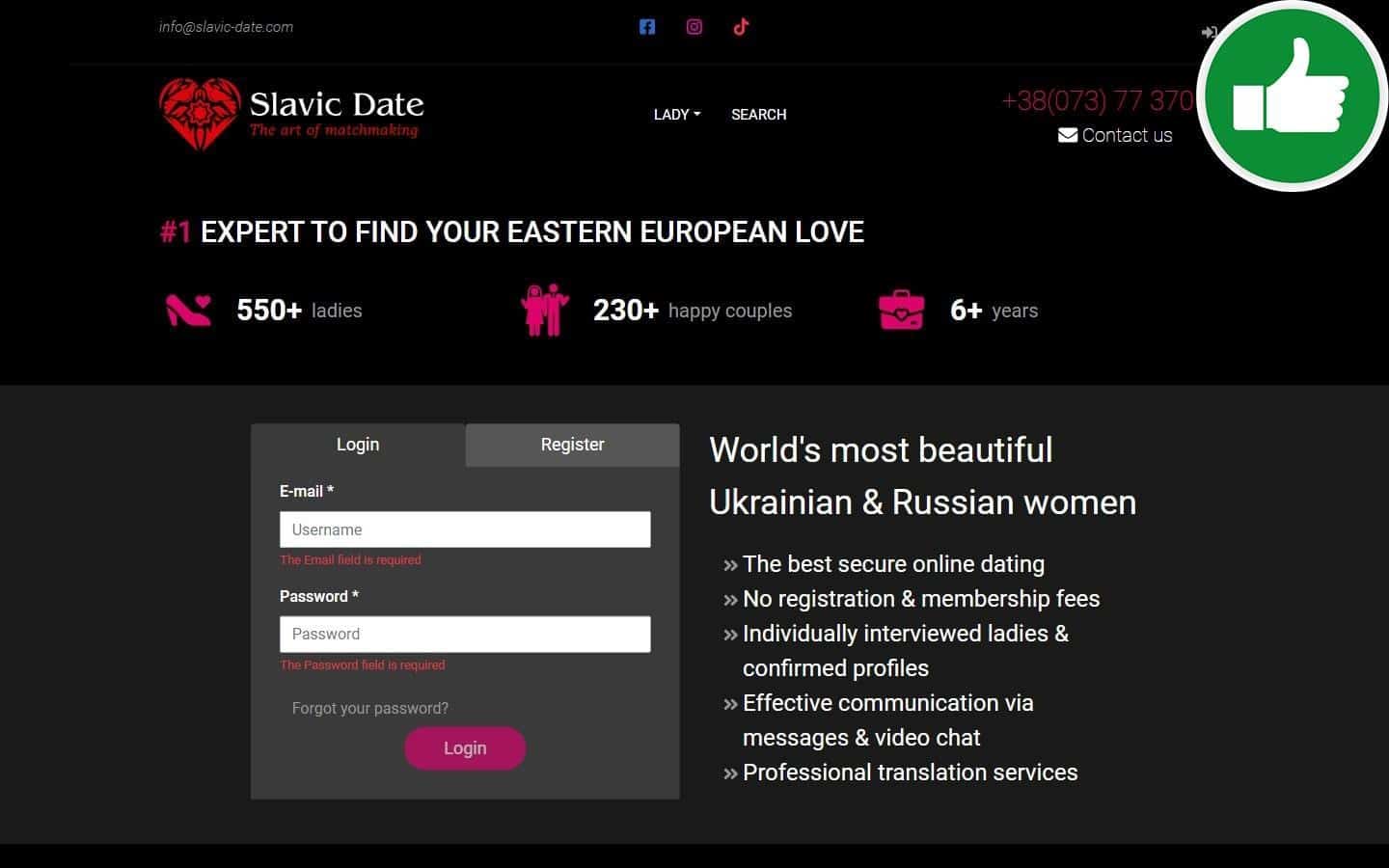 Review Slavic-Date.com Scam