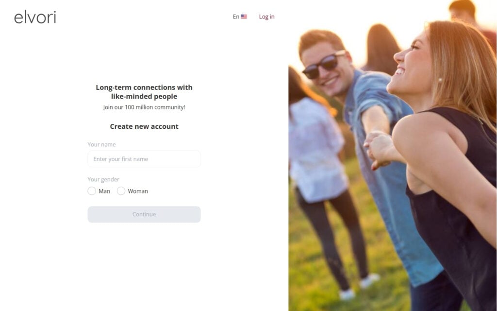 Review Elvori.com landing page