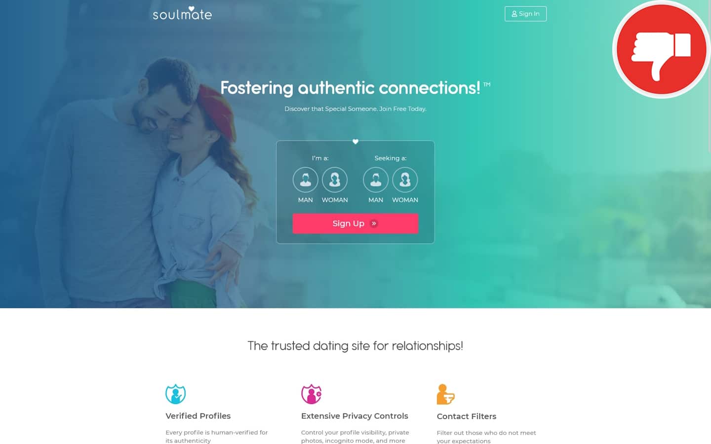 Review SoulMate.com scam experience