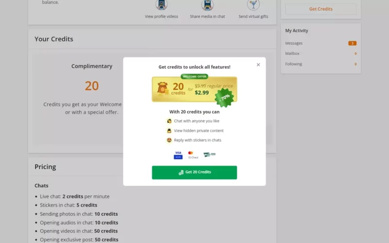 Review BestDates.com costs