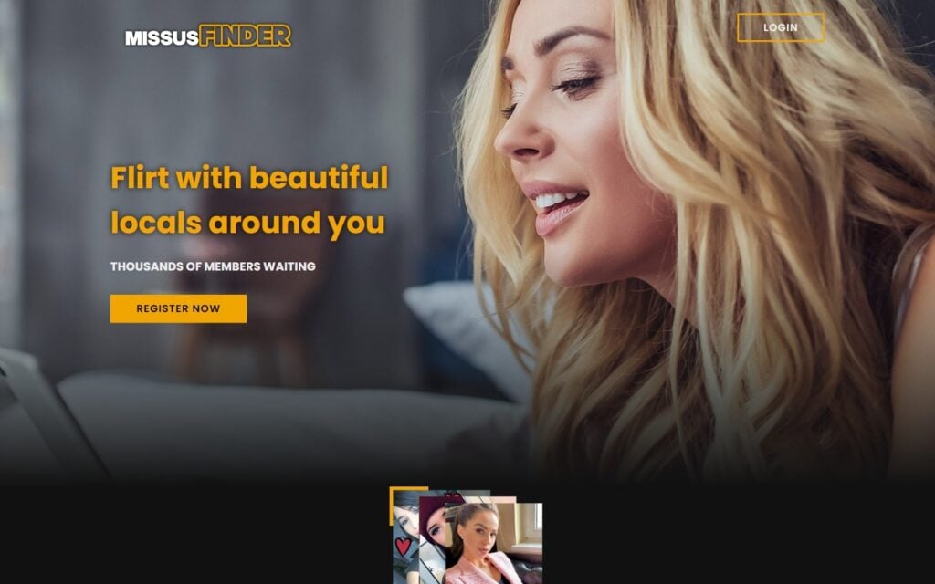 Review MissusFinder.com landing page