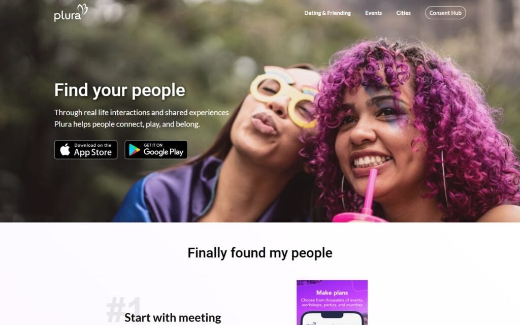 Review HeyPlura.com landing page