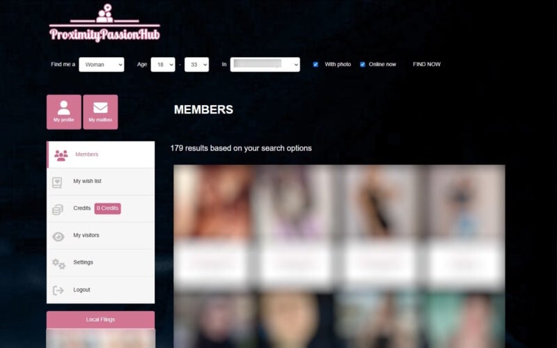 Review ProximityPassionHub.com member area