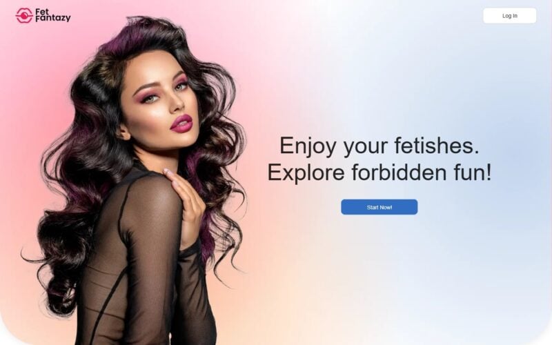 Review FetFantazy.com landing page
