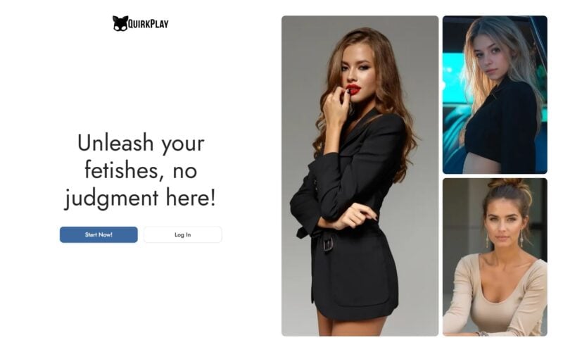 Review QuirkPlay.com landing page