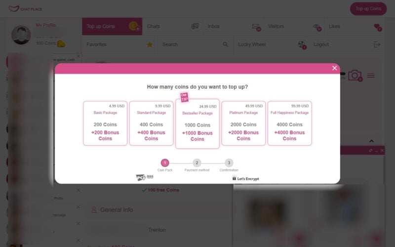 Review ChatPlace.com costs