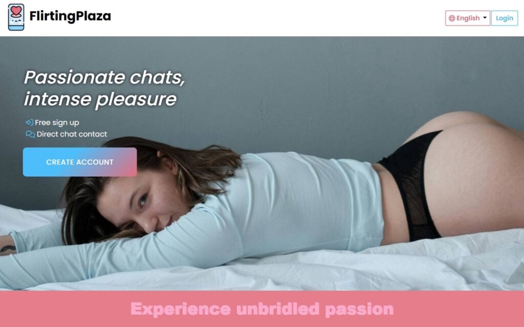Review FlirtingPlaza.com landing page