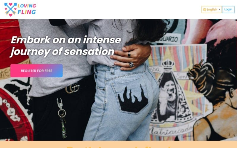 Review LovingFling.com landing page