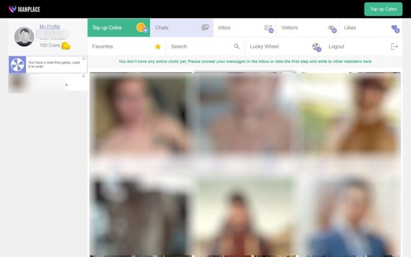 Review ManPlace.com member area