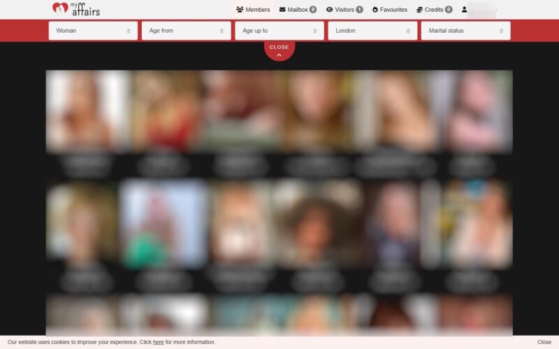 Review MyAffairs.co.uk member area