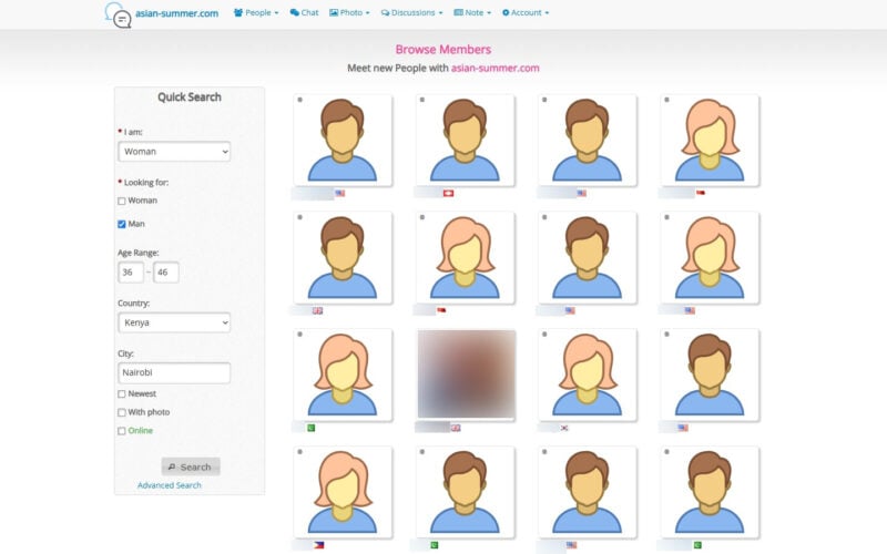Review Asian-summer.com member area