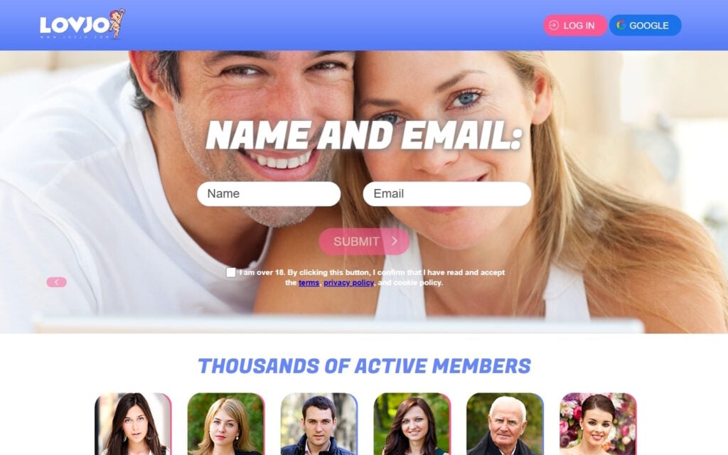 Review LovJo.com registration