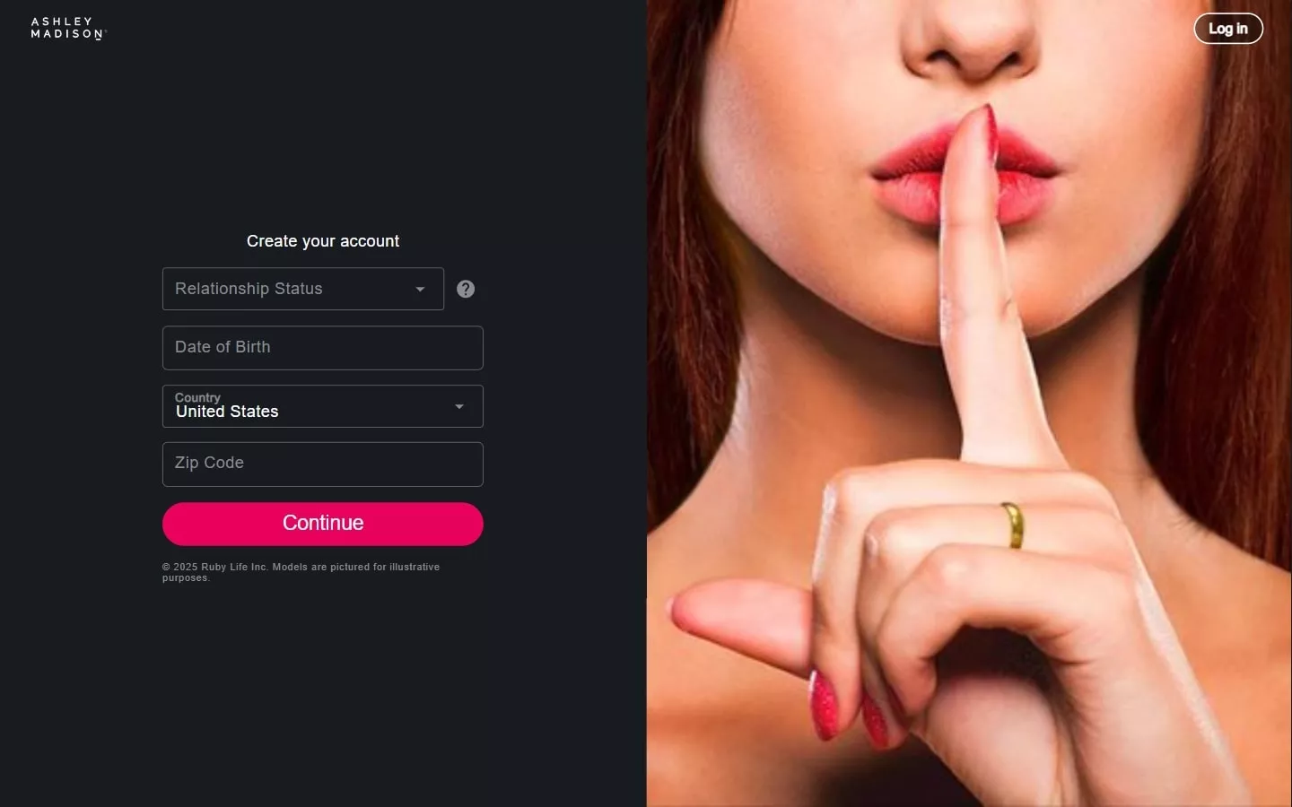 Review AshleyMadison.com registration