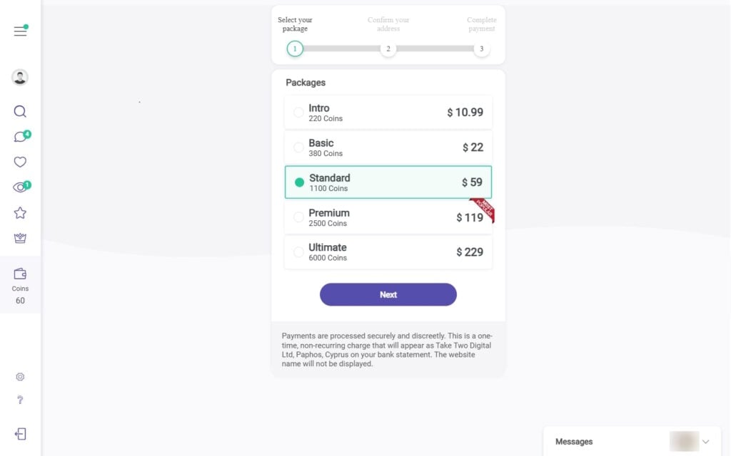 Swirvy-Date.com costs