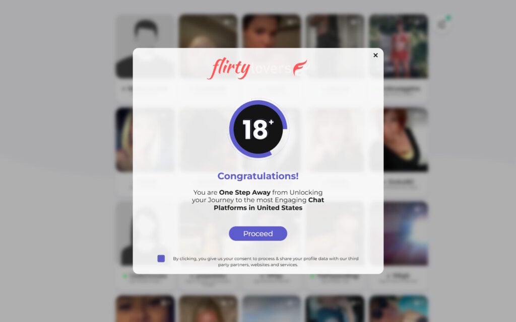 Review FlirtyLovers.com registration
