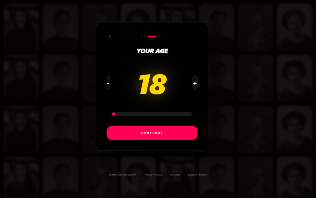 Review DateOnApp.com age range