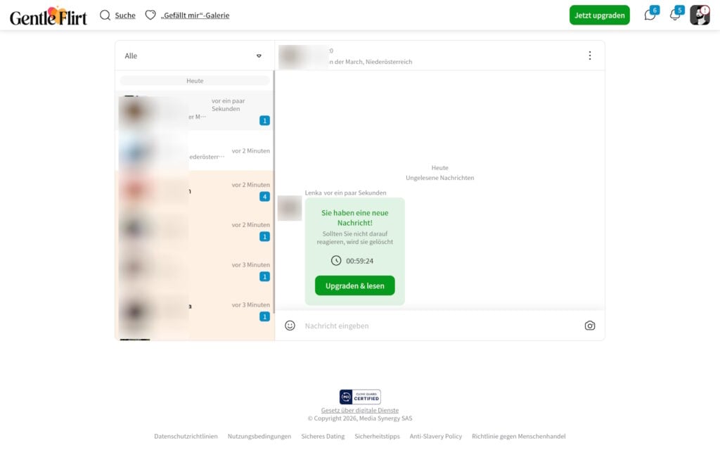 Gentleflirt.com Nachrichten (1)