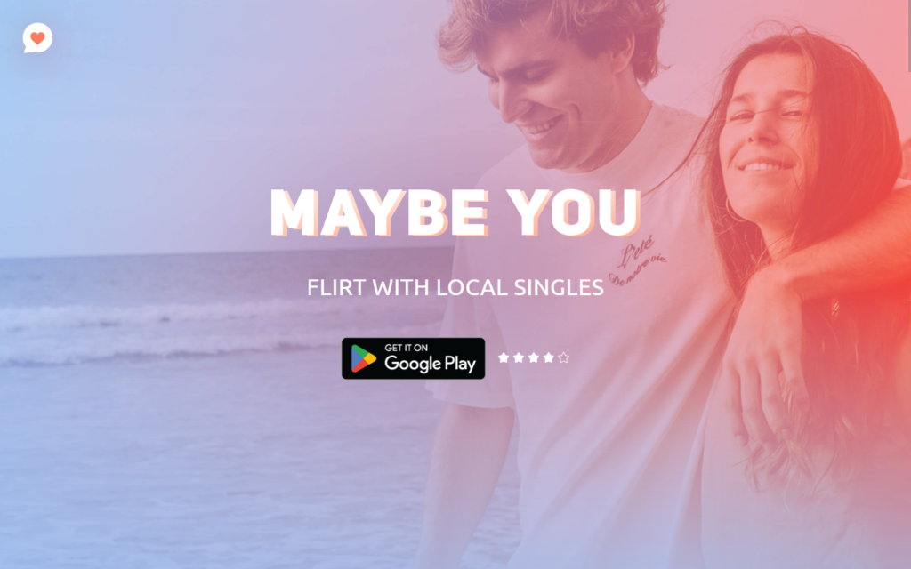 Review MaybeYou.app landing page
