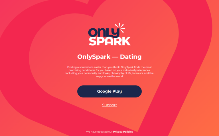 Review OnlySpark.net landing page